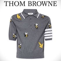 Thom Browne /  4バー インターシャ ニット ポロシャツ