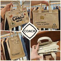 【COACH】スケッチプリント カーゴトート 26