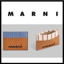 大人気 MARNI マルニ レザーカードホルダー