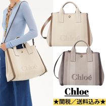 ★送料/関税込★【Chloe】キャンバス製CHLOE CARRYトートバッグ