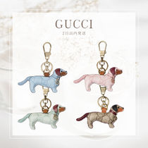 GUCCI ドッグ シェイプ バッグ チャーム