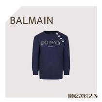 BALMAIN KIDS SWEATSHIRTS 関税送料無料