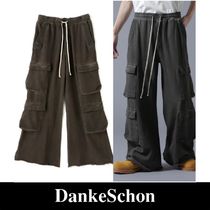 関税込【DankeSchon】WATERDYE SWEAT BAGGY CARGO PANTS