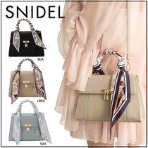 すぐ届く 可愛い【SNIDEL】ロールカバー バッグ スカーフ付