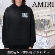 関税込★VIP価格【AMIRI】ロゴプリント長袖パーカー