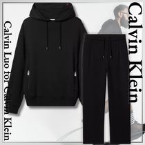 希少アイテム!!【Calvin Klein 】 Lux Terry パーカー ＋ パンツ