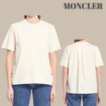 関税込【MONCLER】Cotton T-shirt★White★ポケット付き Tシャツ