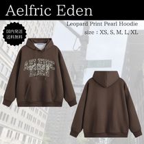 ★送料込★【Aelfric Eden】ヒョウ柄 パール パーカー