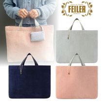 国内直営【FEILER】ロゴ入りチャーム　ユニカラーB4バッグ