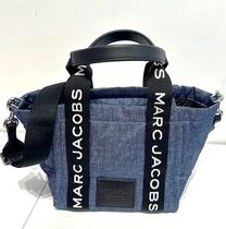 MARC JACOBS ロゴテープ デニム 2WAYバッグ マザーズバッグ