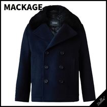 ■Mackage■カムデン ピーコート シープシアリングカラー付き