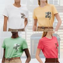 HERMES エルメス カルトゥシュディテール付きTシャツ