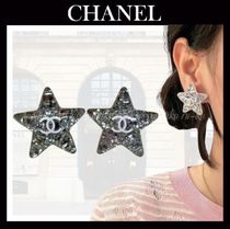 キラキラスター☆【CHANEL】 シャネル CCロゴ ピアス