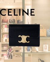 【CELINE】トリオンフ コンパクトウォレット カードケース付き