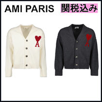 国内発送★Ami PARIS★ロゴ カーディガン