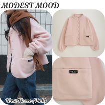 【韓国MODEST MOOD モデストムード】West Fleece (Pink)