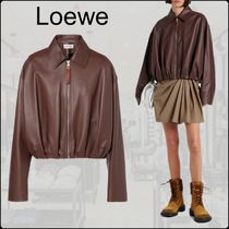 ★ LOEWE ★ ギャザーレザージャケット