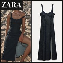 【ZARA】デニムミディワンピース Z1975