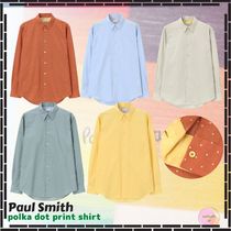 新作★PAUL SMITH★ポルカドット プリントシャツ