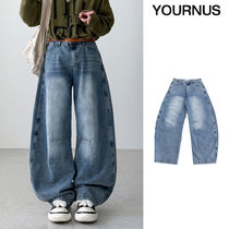 【YOURNUS】Garion Dart Balloon Denim