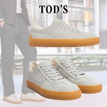 【上品で洗練された】TOD’S スエードスニーカー メンズ　カーフ