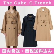 Max Mara the cube Ctrench コットン ブレンド トレンチコート