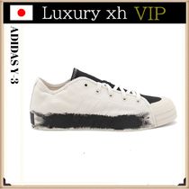 ★25SS ADIDAS Y-3 WHITE NIZZA ラウンドトゥ スニーカー