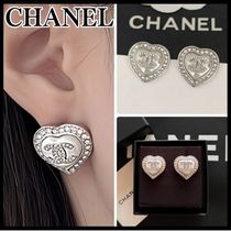 ◆ハートで華やかな耳元に♪◆CHANEL ピアス