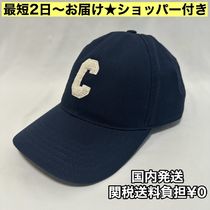 国内即発*CELINE*セリーヌ直営 イニシャルベースボールキャップ