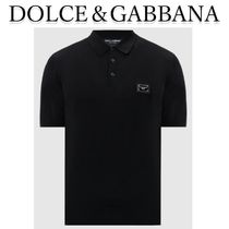 Dolce & Gabbana /  ブランドタグ付き ウール ポロシャツ