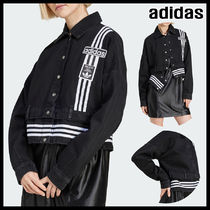 ★adidas★W ADIBREAK DENIM 2-in-1 トラックトップ★追跡可