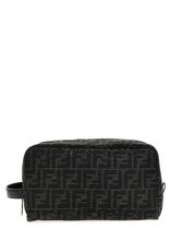 FENDI 'FF' wash bag Black