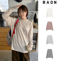 【BAON】[unisex] Kotiru Stripe Over Warmer Long Sleeve Tee