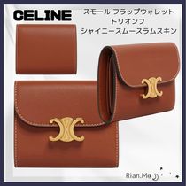 CELINE★スモール フラップウォレットリオンフ