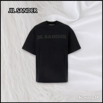 《JIL SANDER》 ロゴ コットン Tシャツ