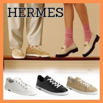 【シンプルで合わせやすい♪】HERMES kidスニーカー