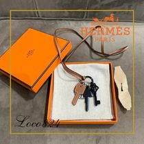 【個性派必見！】エルメス HERMES 《Cles》ロングネックレス