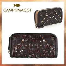 【関税 送料無料】CAMPOMAGGI リベット レザーウォレット