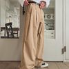 2plan パンツ 【2plan】Neji two-tuck wide pants(2)