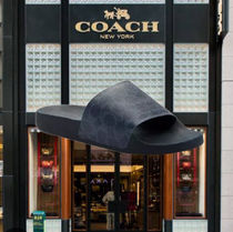 完売必須【Coach】ラバーサンダル　コーチロゴ　モノグラム