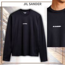 ■JIL SANDER■ロゴ クルーネック ロングT シャツ