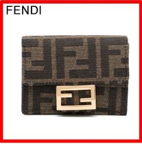 ☆人気【FENDI】バゲット マイクロ 小銭入れ付き 三つ折り財布☆