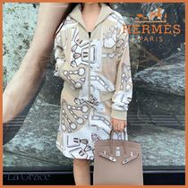 【一枚持っているだけでおしゃれ上級者に】ジップドレス☆HERMES