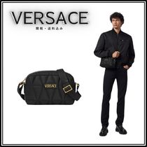 VERSACE キルティング メッセンジャー バッグ