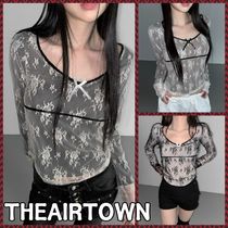 送料/関税込 ●THEAIRTOWN● french double layered top