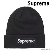 【オシャレ】Supreme New Era Box Logo ビーニー