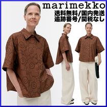 【25SS】marimekko マリメッコ/ Standardi Piirto Unikko シャツ