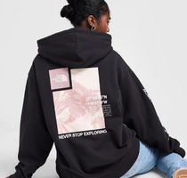 海外限定★The North Face BOX LOGO スウェットパーカー