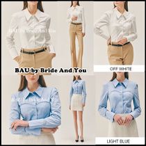 ★BAU by Bride And You★Bustier detailed long sleeve★blouse