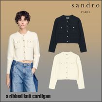 ★SANDRO★ゴルジニットカーディガン